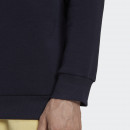 Толстовка adidas Sportswear Essentials Big Logo HL2298 - темно-синяя