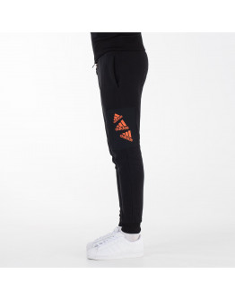 Штаны adidas Essentials Brandlove Fleece HL9375 - черные