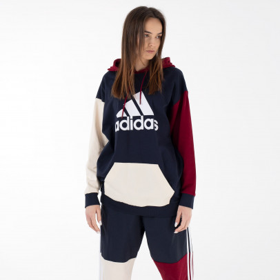Толстовка adidas Essentials Colorblock HN5447 - многоцветная