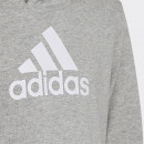 Худи adidas Colourblock Hoodie HN8563 - черно-серый