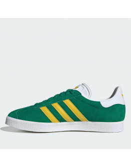 Мужские кроссовки adidas Gazelle HQ9187 - зеленые