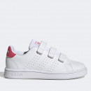 Кроссовки adidas Advantage Court Lifestyle Hook-and-Loop GW6495 - белые