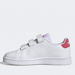 Кроссовки adidas Advantage Court Lifestyle Hook-and-Loop GW6495 - белые