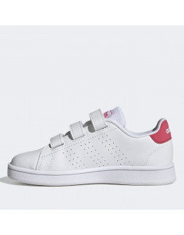 Кроссовки adidas Advantage Court Lifestyle Hook-and-Loop GW6495 - белые