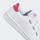 Кроссовки adidas Advantage Court Lifestyle Hook-and-Loop GW6495 - белые
