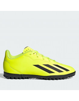 Кроссовки adidas X Crazyfast Club TF IF0707 - жёлтые