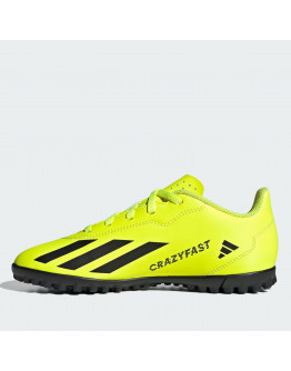 Кроссовки adidas X Crazyfast Club TF IF0707 - жёлтые