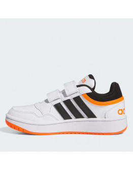 Кроссовки Adidas Hoops Lifestyle Hook And Loop IG6106 - белые