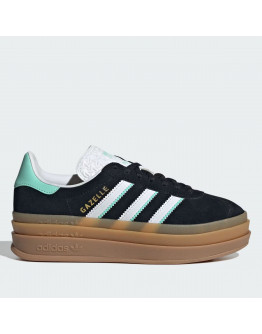 Подростковые кроссовки adidas Originals Gazelle Bold J IH6456 - черные