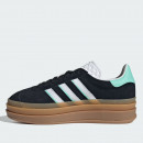 Подростковые кроссовки adidas Originals Gazelle Bold J IH6456 - черные