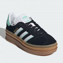 Подростковые кроссовки adidas Originals Gazelle Bold J IH6456 - черные