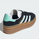 Подростковые кроссовки adidas Originals Gazelle Bold J IH6456 - черные