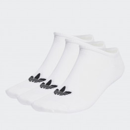 Носки adidas Originals Trefoil Liner Socks 6 пар IJ5623 - белые