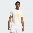 Футболка adidas Aeroready Tennis ARC De Ball IS2414 - белая