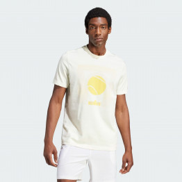 Футболка adidas Aeroready Tennis ARC De Ball IS2414 - белая