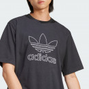 Футболка adidas Originals Adicolor Outline Trefoil IU2347 - черная