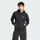 Мужская худи adidas Originals Trefoil Essentials Full-Zip IW5791 - черная