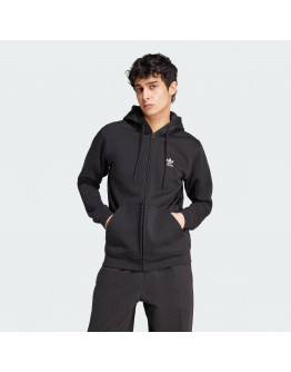 Мужская худи adidas Originals Trefoil Essentials Full-Zip IW5791 - черная