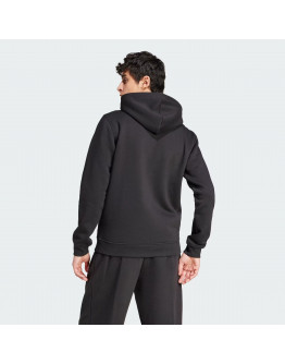 Мужская худи adidas Originals Trefoil Essentials Full-Zip IW5791 - черная