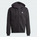 Мужская худи adidas Originals Trefoil Essentials Full-Zip IW5791 - черная