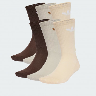 Носки унисекс adidas Originals Trefoil Cushion Crew Socks 6 пар IX5274 - мультиколор