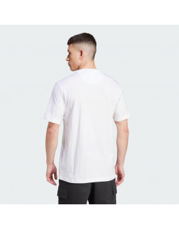 Футболка adidas Originals Trefoil Essentials IZ2098 - белая