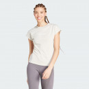 Женская футболка adidas Sportswear Linear JC5819 - бежевый