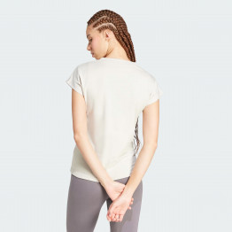 Женская футболка adidas Sportswear Linear JC5819 - бежевый