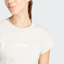 Женская футболка adidas Sportswear Linear JC5819 - бежевый