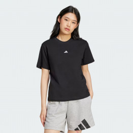 женская футболка adidas Sportswear Essentials Small Logo JC5943 - черная