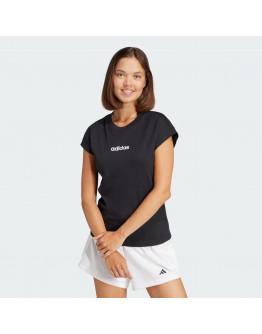 Женская футболка adidas Sportswear Linear JC8238 - черная