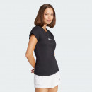 Женская футболка adidas Sportswear Linear JC8238 - черная