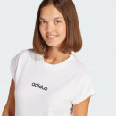 Женская футболка adidas Sportswear Linear JC8239 - белая