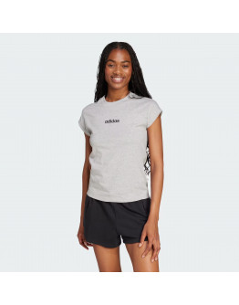 Женская футболка adidas Sportswear Linear JC8241 - серая