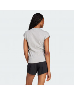 Женская футболка adidas Sportswear Linear JC8241 - серая