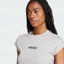 Женская футболка adidas Sportswear Linear JC8241 - серая
