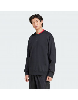 Мужская толстовка adidas Originals Premium Essentials Crew Sweatshirt JC9574 - черная