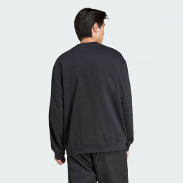 Мужская толстовка adidas Originals Premium Essentials Crew Sweatshirt JC9574 - черная