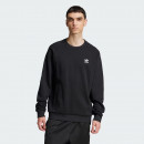 Толстовка adidas Trefoil Essentials Crewneck JD2412 - черная