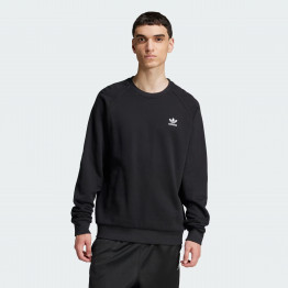 Толстовка adidas Trefoil Essentials Crewneck JD2412 - черная