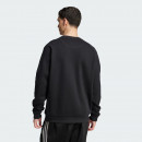 Толстовка adidas Trefoil Essentials Crewneck JD2412 - черная