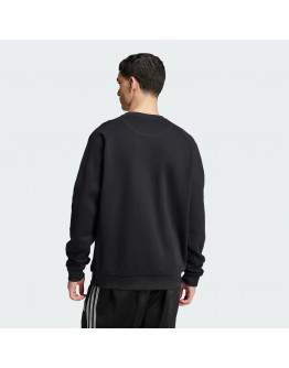 Толстовка adidas Trefoil Essentials Crewneck JD2412 - черная