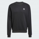 Толстовка adidas Trefoil Essentials Crewneck JD2412 - черная