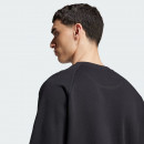 Толстовка adidas Trefoil Essentials Crewneck JD2412 - черная