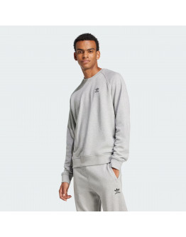 Толстовка adidas Trefoil Essentials Crewneck JD2413 - серая