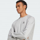 Толстовка adidas Trefoil Essentials Crewneck JD2413 - серая
