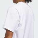 Футболка adidas Originals Trefoil Torch Tee JD2832 - белая