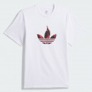 Футболка adidas Originals Trefoil Torch Tee JD2832 - белая