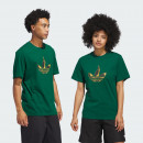 Футболка adidas Originals Trefoil Torch Tee JD2833 - зелёная