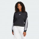 Женская толстовка adidas Sportswear Essentials 3-Stripes French Terry JE0016 - черная
